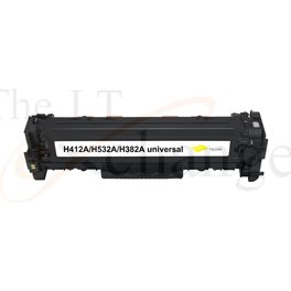CE412A/CC532A/CF382A Compatible Yellow Universal Toner to Fit CP2025 M351 M451 Pro 400 M475 M476